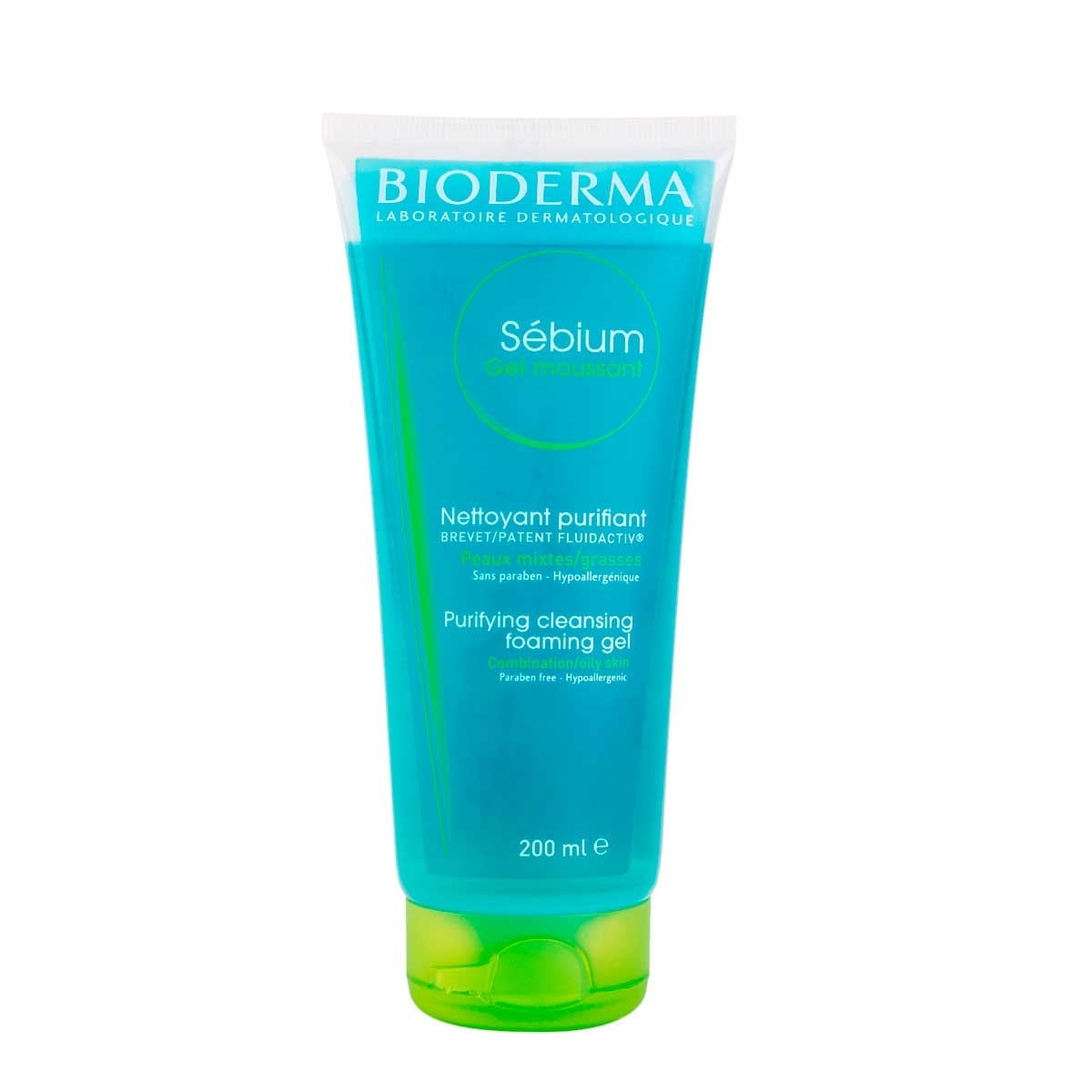 Gel de Limpeza Bioderma Sébium Gel Moussant com 200ml 200ml