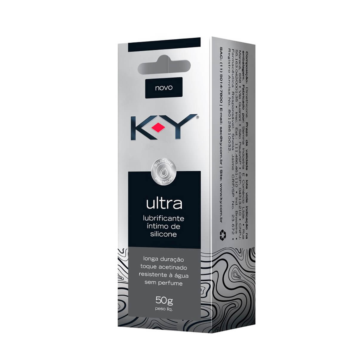 Gel Lubrificante Intimo de Silicone K-Y Ultra 50g | Drogasil