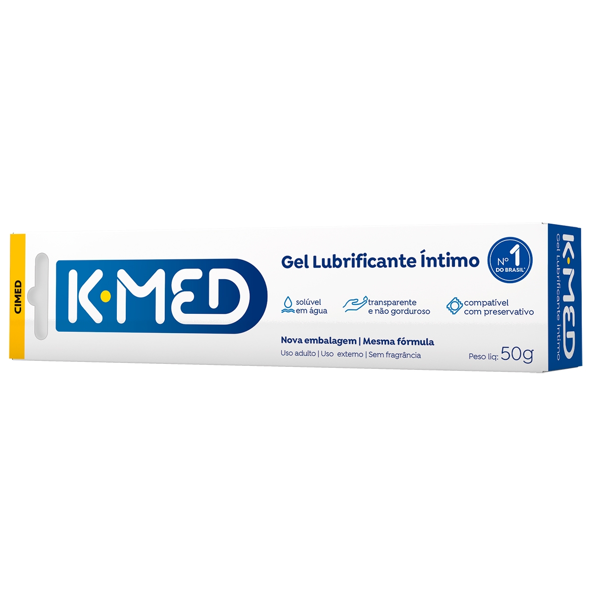 Gel Lubrificante Íntimo K-Med com 50g