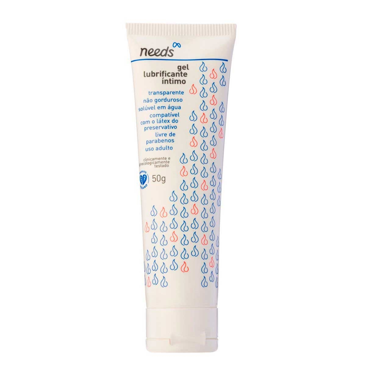 Gel Lubrificante Íntimo Needs com 50g Menor preço em Gel Lubrificante Íntimo Needs com 50g