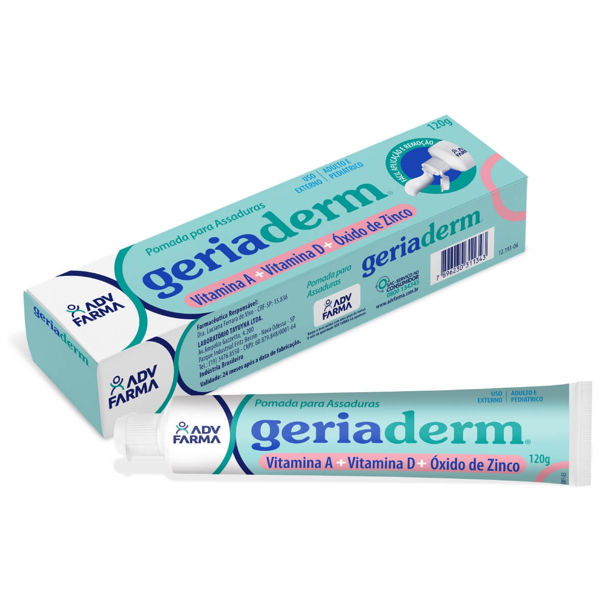 Pomada para Assaduras geriaderm | Drogasil