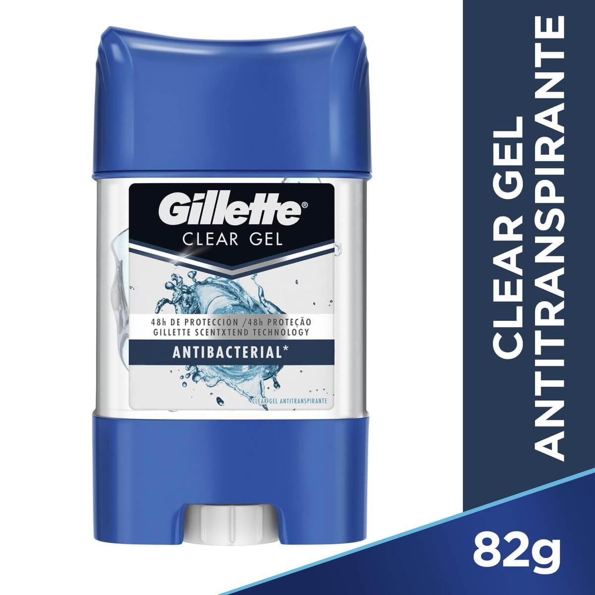 Desodorante Antitranspirante Clear Gel Gillette Antibacteriano Masculino com 82g é ruim? Desodorante Antitranspirante Clear Gel Gillette Antibacteriano Masculino com 82g é boa?
