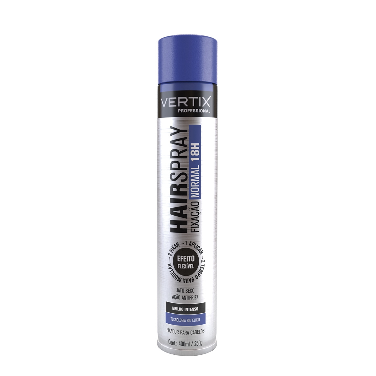 Tinta Temporaria Spray para Cabelos Azul BarberShop Tinta da Alegria  250ml/125g