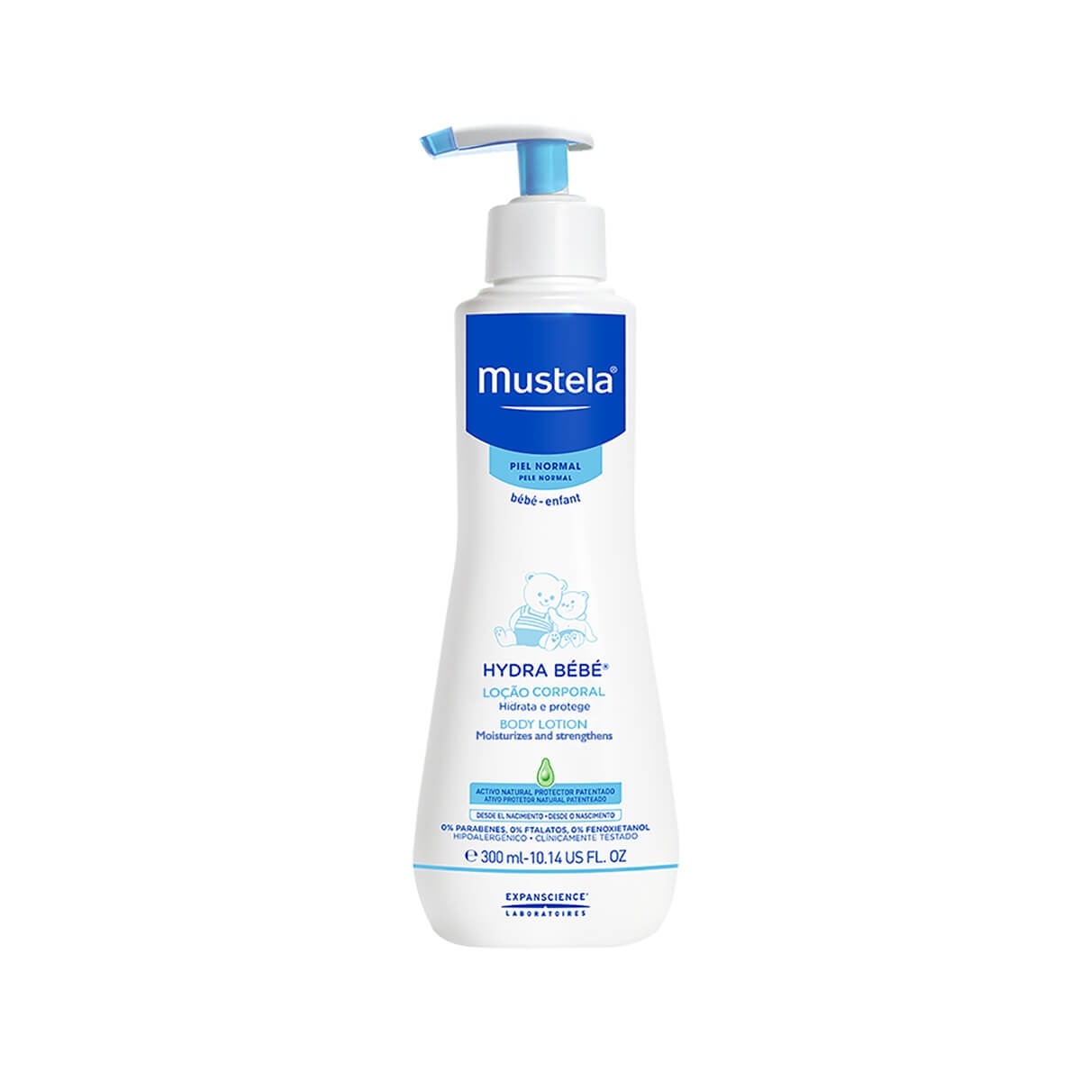 Hidratante Corporal Infantil Mustela Hydra Bebê com 300ml 300ml