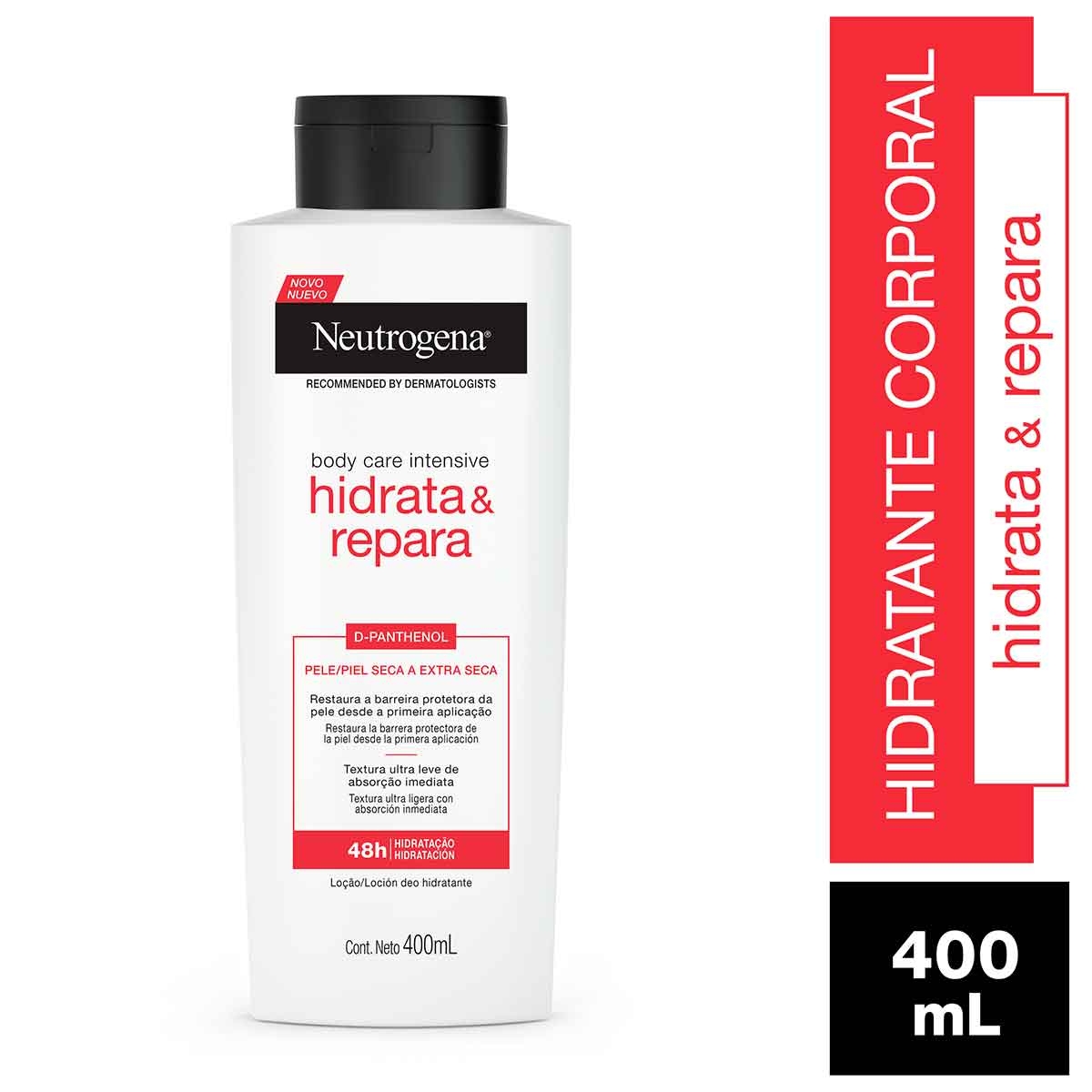 Hidratante Corporal Neutrogena Body Care Intensive Hidrata&Repara com 400ml