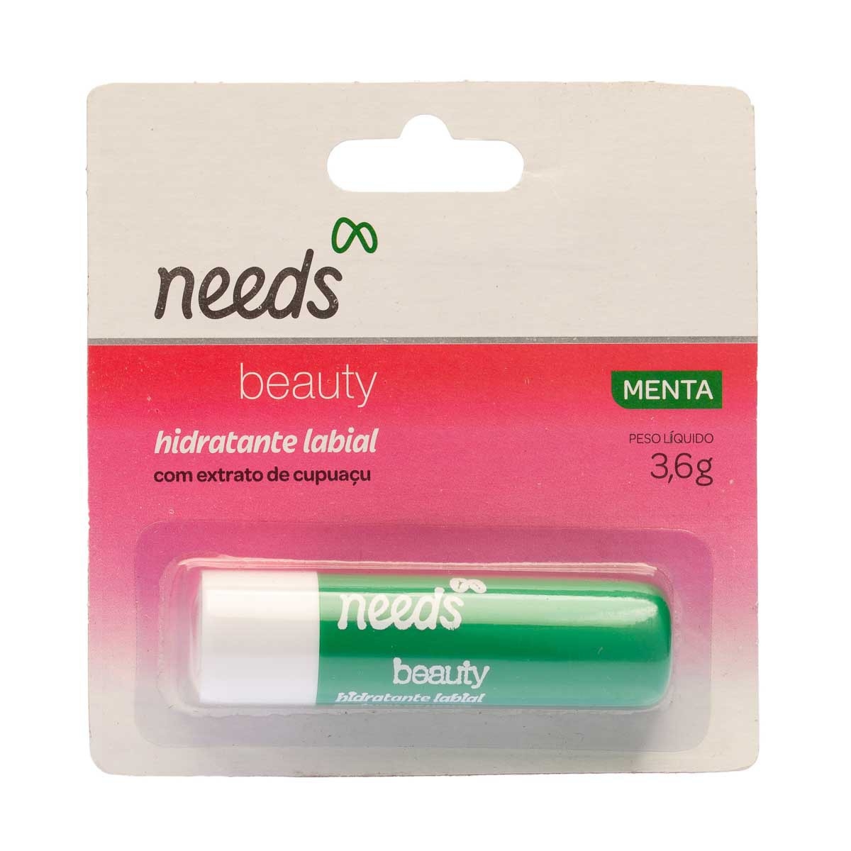 Hidratante Labial Needs Menta com 3,6g