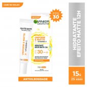 Hidratante Facial Garnier SkinActive Uniform&Matte Vitamina C FPS 30 com 15g