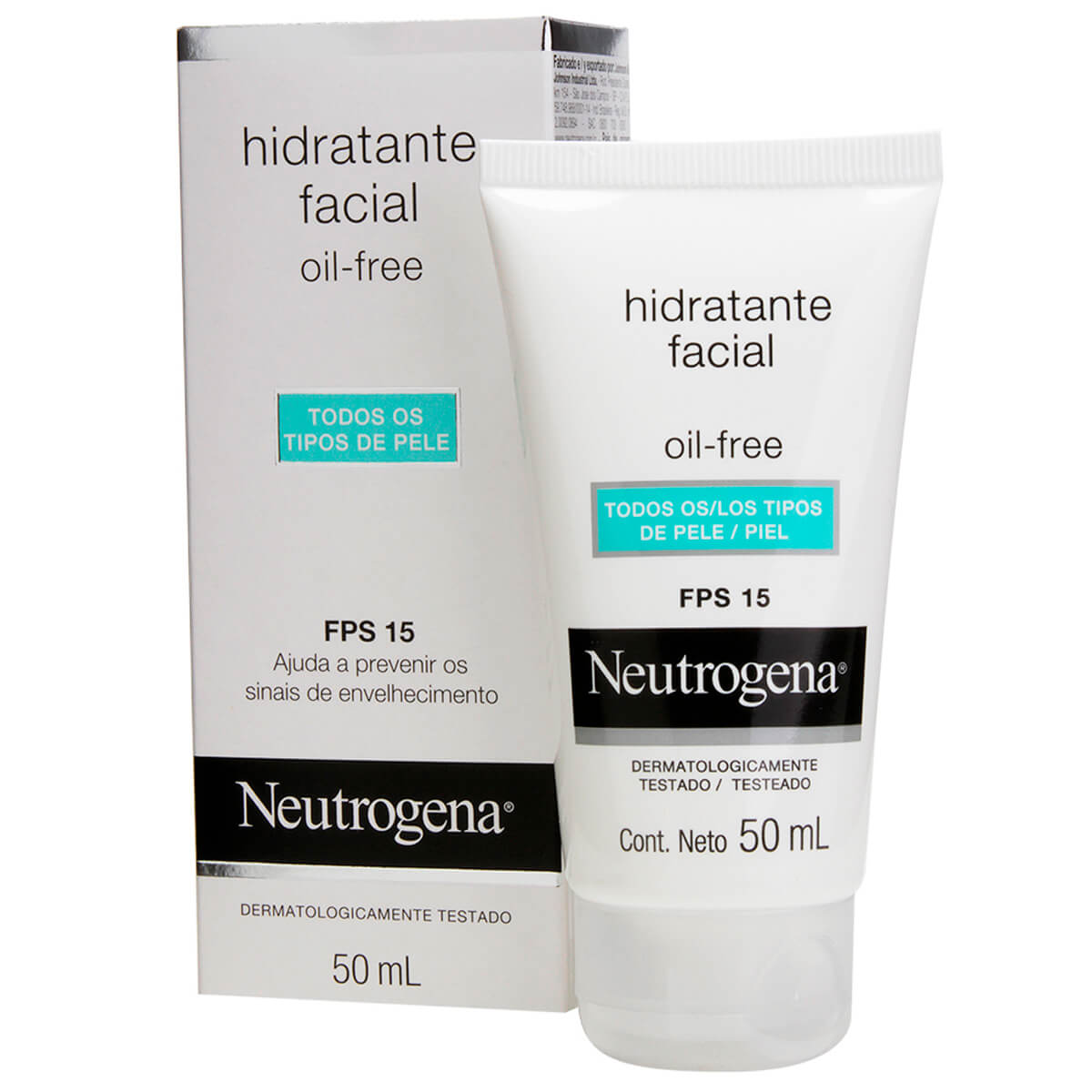 Creme Hidratante Facial Neutrogena Oil Free FPS 15 em Gel com 50ml Menor preço em Creme Hidratante Facial Neutrogena Oil Free FPS 15 em Gel com 50ml