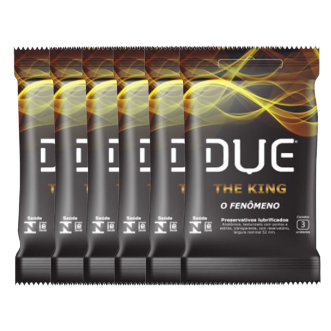 PRESERVATIVOS THE KING COM 18UNI - DUE