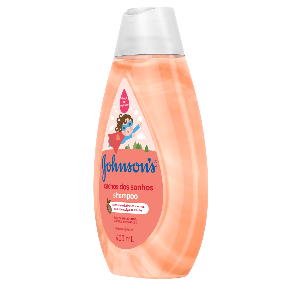 Shampoo Johnson's Baby Cachos Definidos 400ml Johnson & Johnson Drogasil