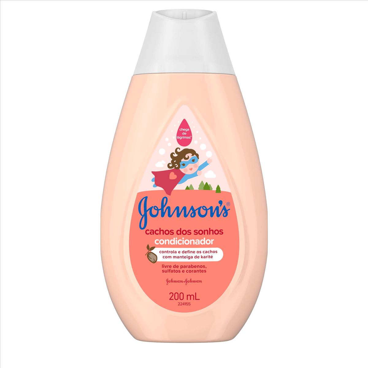 JOHNSONS BABY CONDICIONADOR INFANTIL PARA CABELOS CACHEADOS COM 200 ML Menor preço em JOHNSONS BABY CONDICIONADOR INFANTIL PARA CABELOS CACHEADOS COM 200 ML