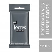 JONTEX PRESERVATIVO LUBRIFICANTE COM 12