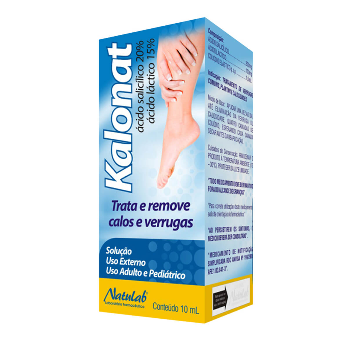 Tirar Olho De Peixe Com Alicate Kalonat 10ml Natulab Drogasil