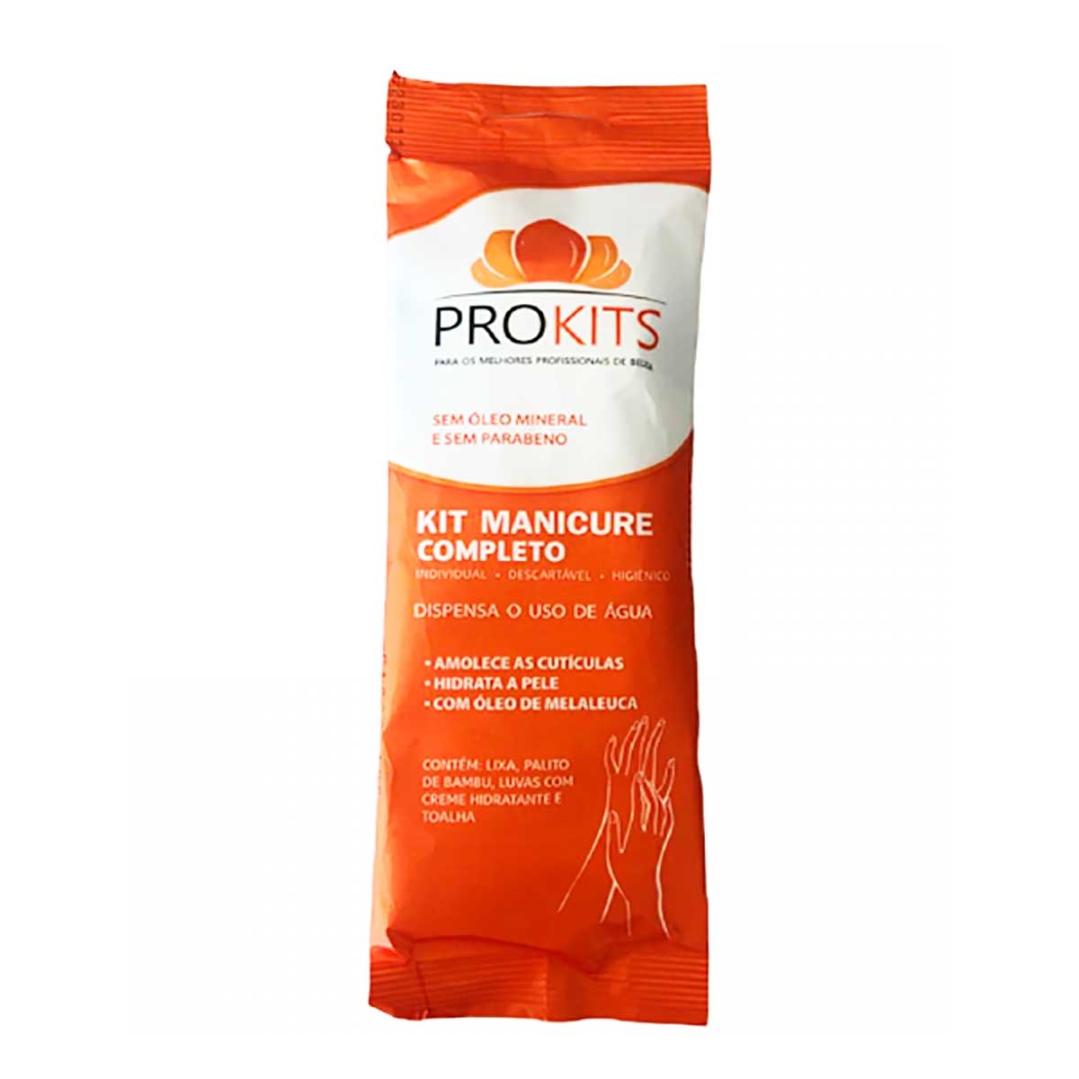 Kit Manicure Completo Prokits com Palito, Lixa, Luvas e Toalha Menor preço em Kit Manicure Completo Prokits com Palito, Lixa, Luvas e Toalha