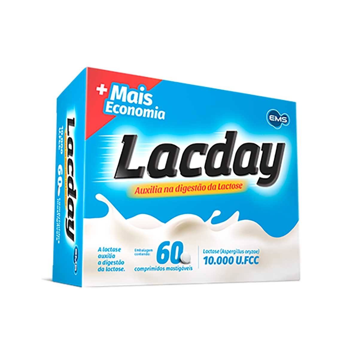 Suplemento Alimentar Lacday - 60 Comprimidos Mastigáveis Menor preço em Suplemento Alimentar Lacday - 60 Comprimidos Mastigáveis