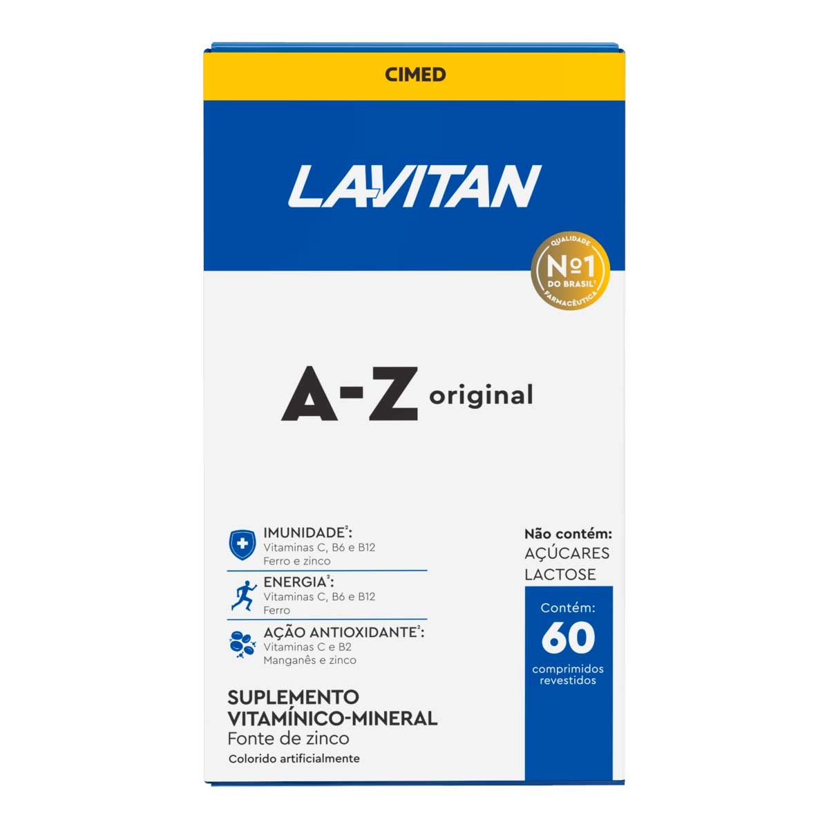 Lavitan A-Z Original 60 Comprimidos: veja preço e seus benefícios ...