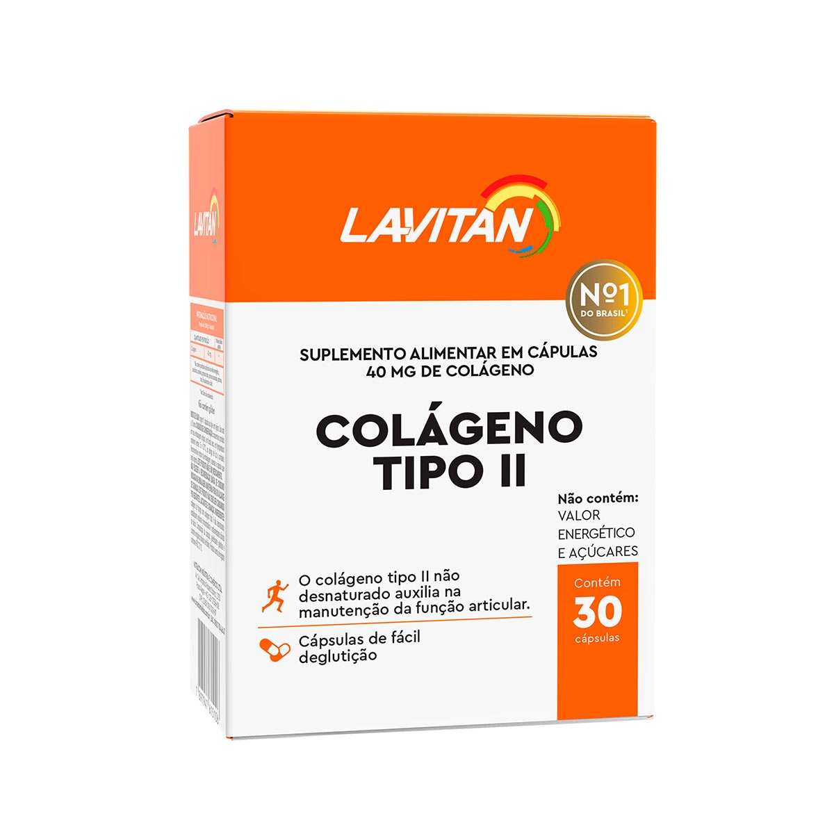 Lavitan Colágeno Tipo II com 30 cápsulas Menor preço em Lavitan Colágeno Tipo II com 30 cápsulas