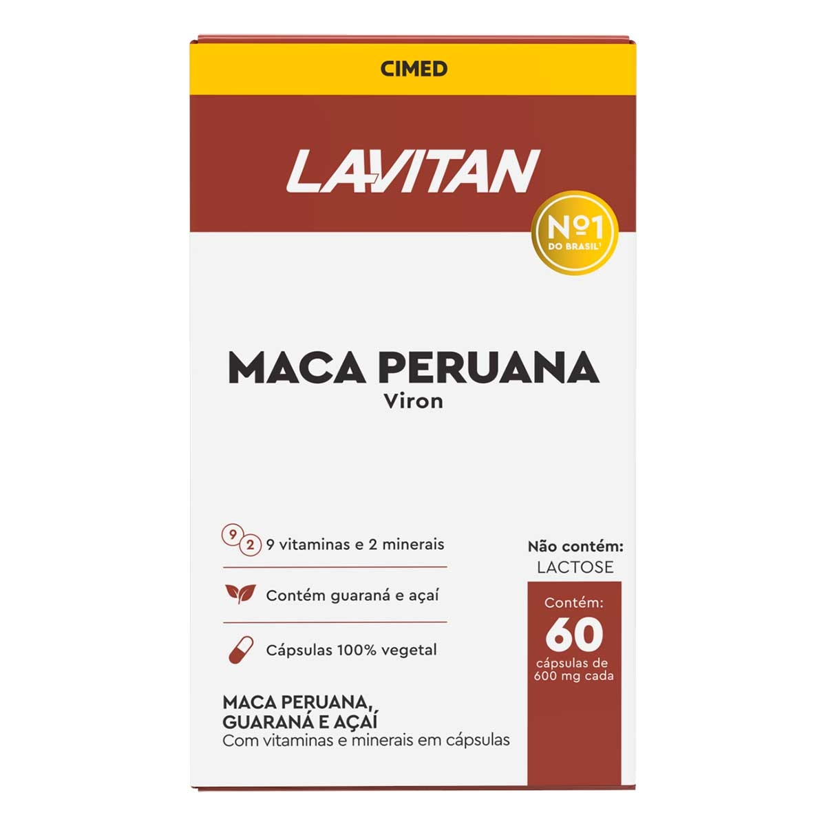 Lavitan Maca Peruana Viron 60 Cápsulas Menor preço em Lavitan Maca Peruana Viron 60 Cápsulas