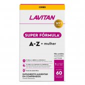 Suplemento Vitamínico Lavitan A - Z + Mulher com 60 comprimidos