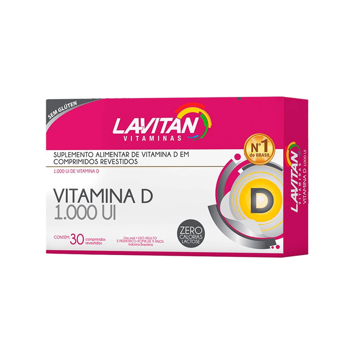 LAVITAN VITAMINA D 1.000UI 30 COMPRIMIDOS Menor preço em LAVITAN VITAMINA D 1.000UI 30 COMPRIMIDOS