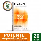 Lisador Dipirona Sódica 1g 20 comprimidos