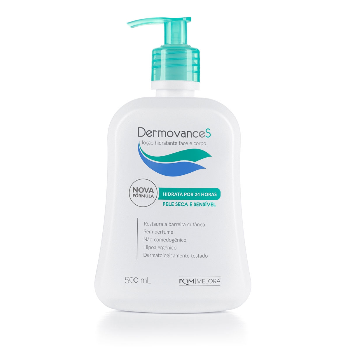 Loção Hidratante DermovanceS Rosto e Corpo Pele Seca e Sensível com 500ml 500ml