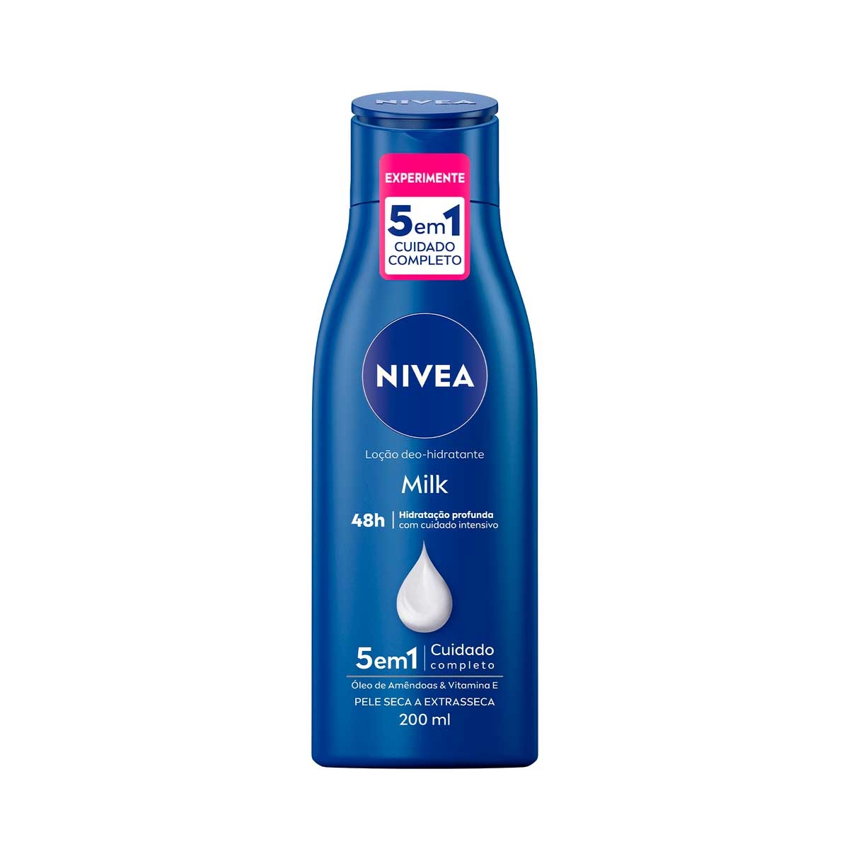 Loção Deo-Hidratante Nivea Milk Hidratação Profunda 200ml Menor preço em Loção Deo-Hidratante Nivea Milk Hidratação Profunda 200ml