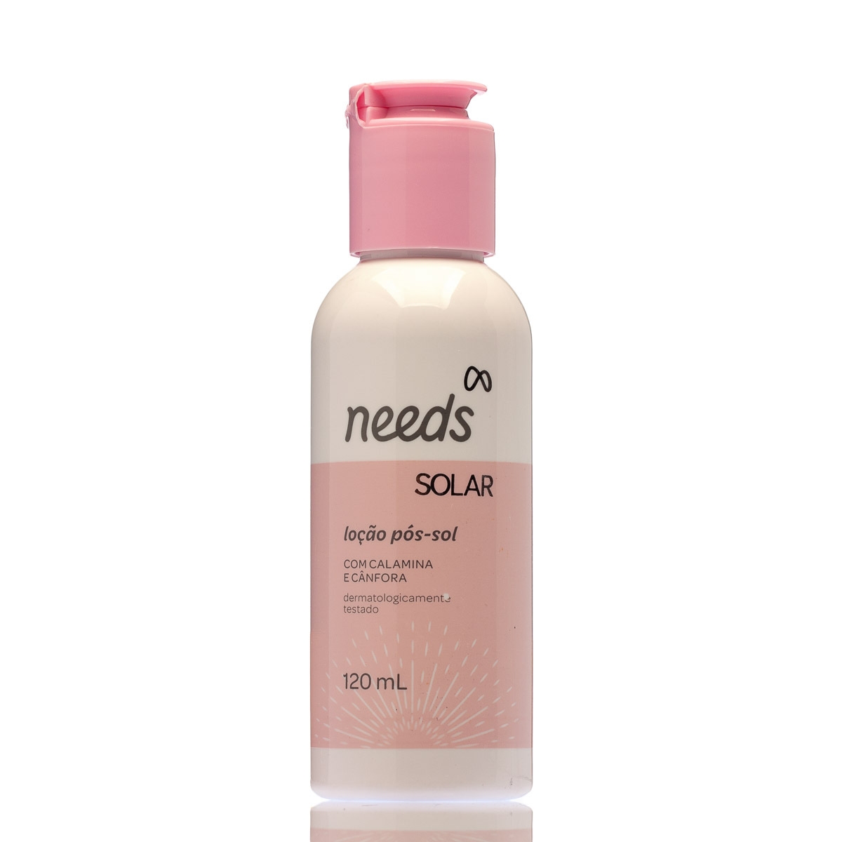 Loção Pós-Sol Needs Solar Calamina e Cânfora com 120ml Menor preço em Loção Pós-Sol Needs Solar Calamina e Cânfora com 120ml