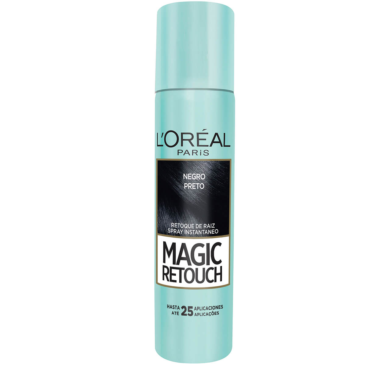 Retoque de Raiz Instantâneo em Spray L'Oréal Magic Retouch Preto 75ml Menor preço em Retoque de Raiz Instantâneo em Spray L'Oréal Magic Retouch Preto 75ml
