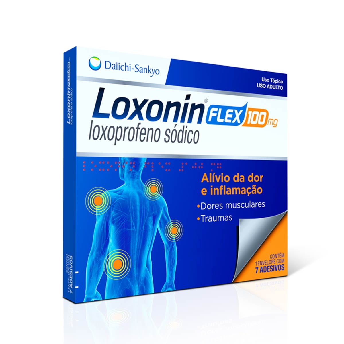 Loxonin Flex 100mg Adesivos: Veja a bula, o preço e onde comprar | Drogasil
