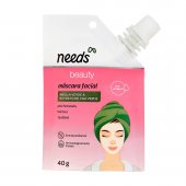 Máscara Facial Needs Beauty Argila Verde & Extrato de Chá Verde