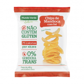Mandioca Chips Mundo Verde Seleção com Sal 40g