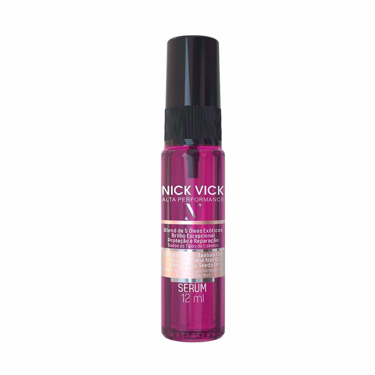 Mini Sérum Reparador Nick e Vick Alta Performance 12ml