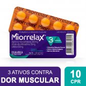 Miorrelax 300mg + 35mg + 50mg com 10 comprimidos