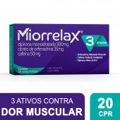 Miorrelax 300mg + 35mg + 50mg com 20 comprimidos