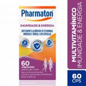Multivitamínico Pharmaton Imunidade e Energia com 60 Cápsulas