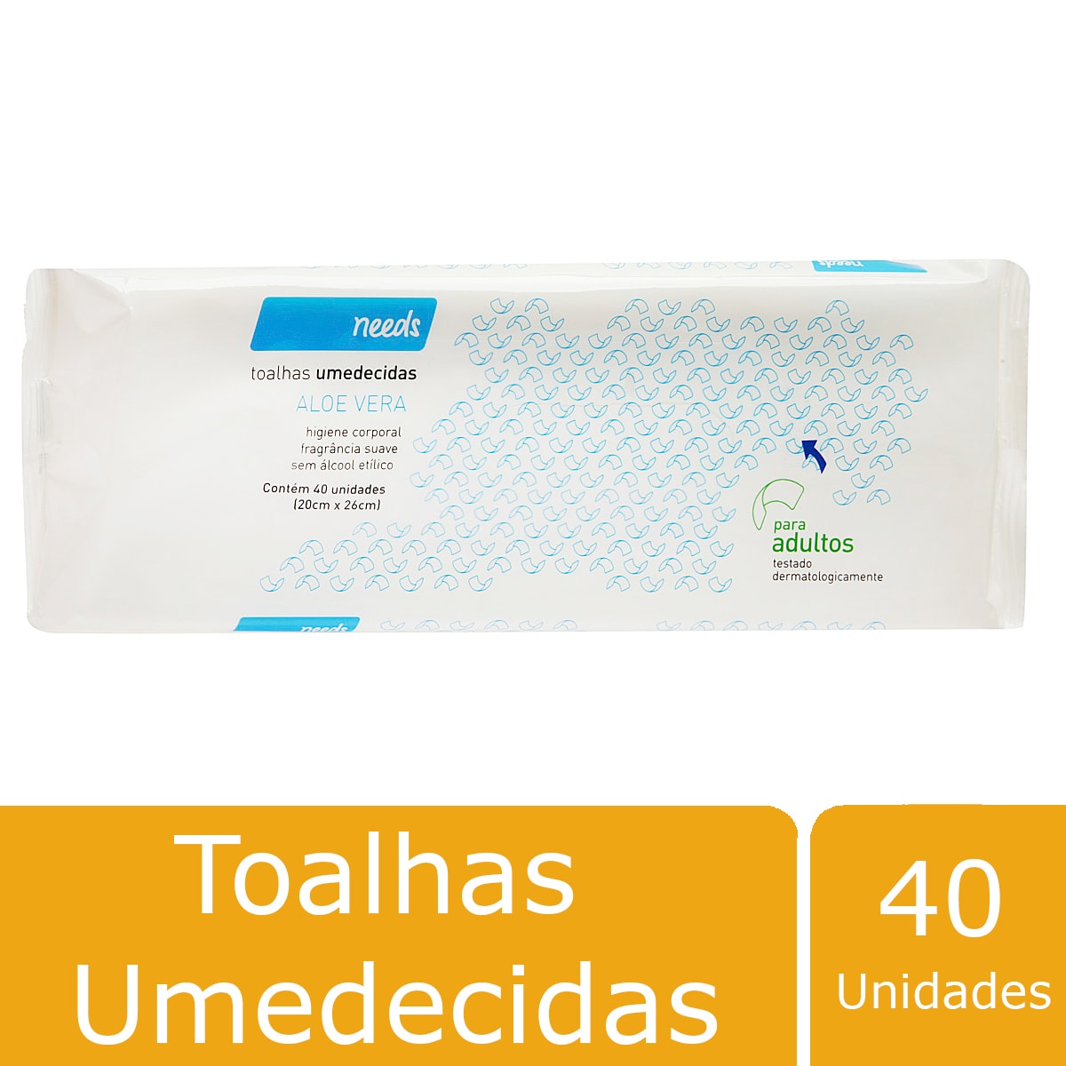Toalhas Umedecidas para Adulto Needs