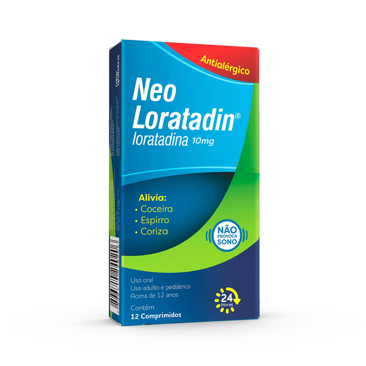 Neo Loratadin 10mg com 12 comprimidos Menor preço em Neo Loratadin 10mg com 12 comprimidos