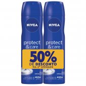 Kit Desodorante Aerosol Nivea Protect & Care