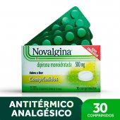 Novalgina 500mg com 30 comprimidos