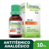 Analgésico e Antitérmico Novalgina em Gotas 10ml