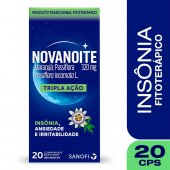 Novanoite Passiflora Tripla Ação 320mg 20 comprimidos