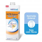 NUTRI ENTERAL SOYA FIBER BAUNILHA 1,2KCAL/ML 1L