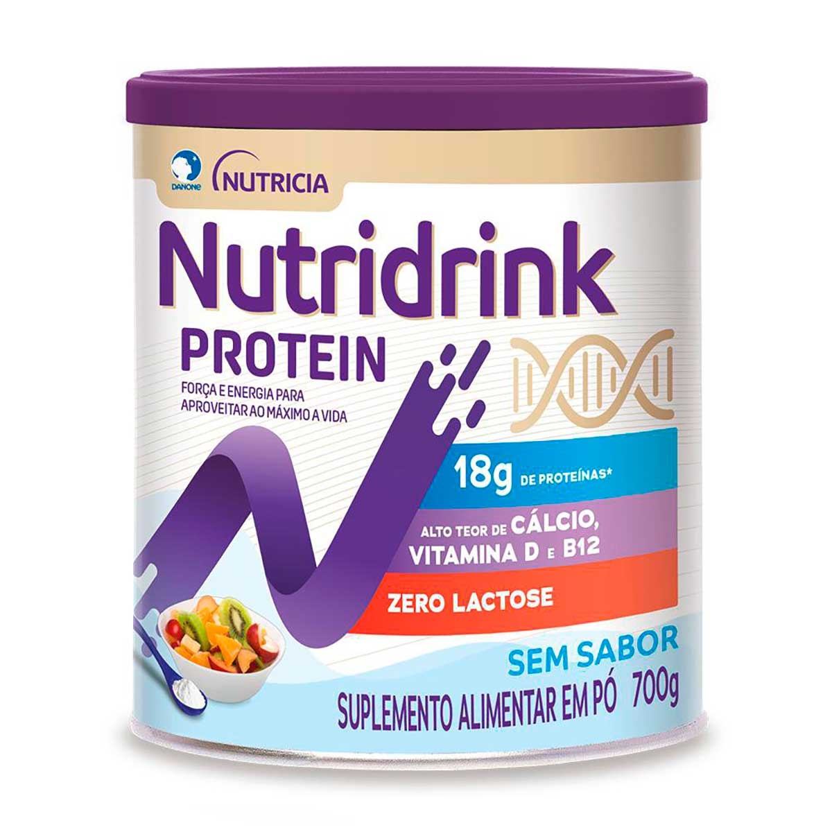Suplemento Alimentar em Pó Nutridrink Protein Sem Sabor 700g Menor preço em Suplemento Alimentar em Pó Nutridrink Protein Sem Sabor 700g
