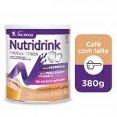 Composto Lácteo Nutridrink Protein Senior sabor Café com Leite 380g