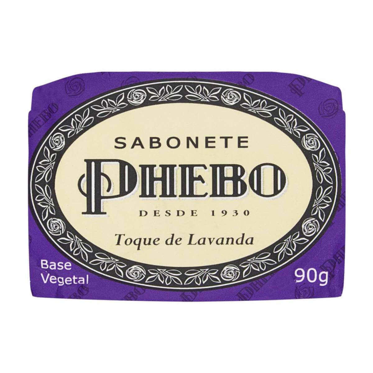 Sabonete em Barra Phebo Toque de Lavanda com 90g Menor preço em Sabonete em Barra Phebo Toque de Lavanda com 90g
