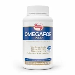 Suplemento Alimentar Omegafor Plus Ômega 3 - 120 cápsulas Menor preço em Suplemento Alimentar Omegafor Plus Ômega 3 - 120 cápsulas