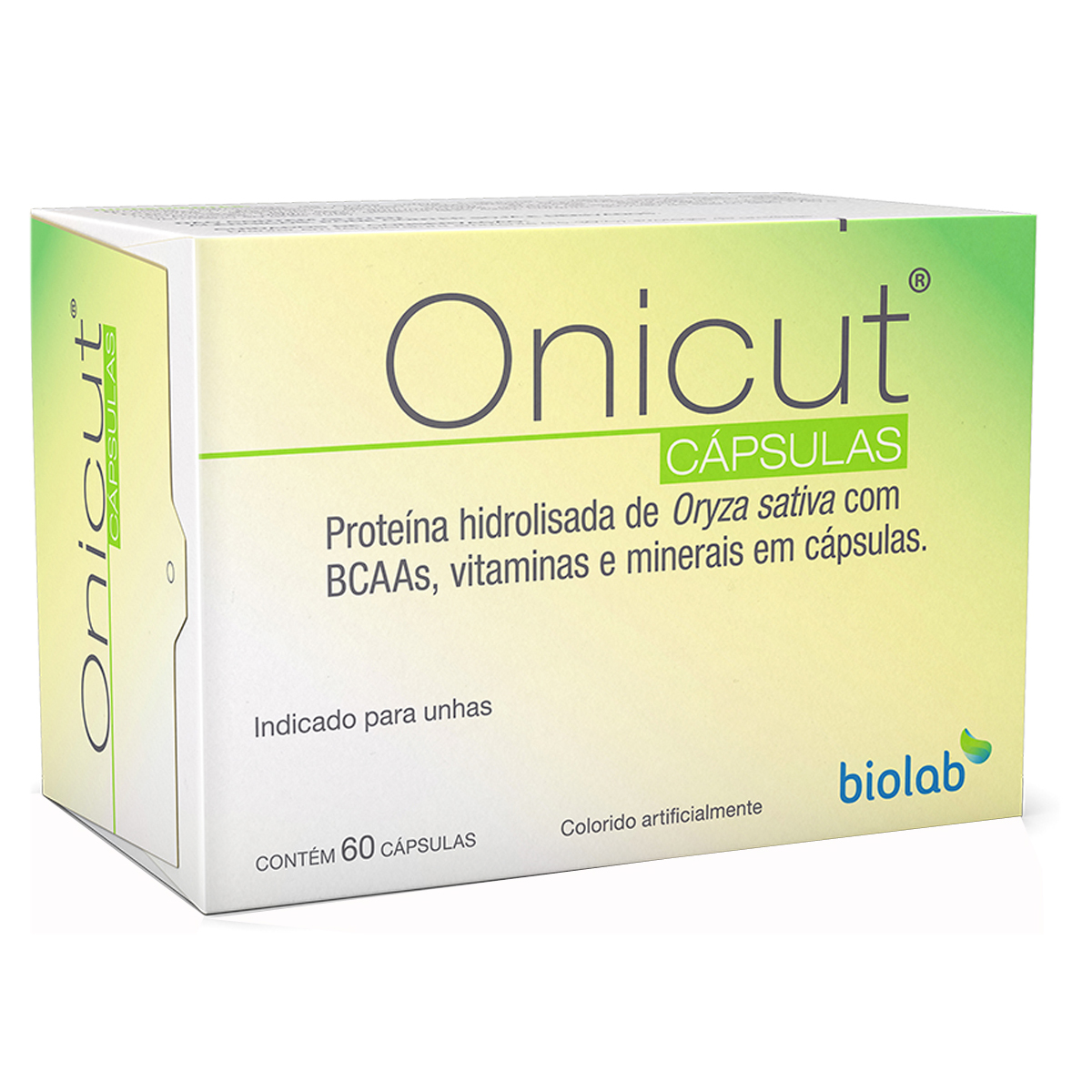 Suplemento Vitamínico e Mineral Onicut Unhas com 60 cápsulas
