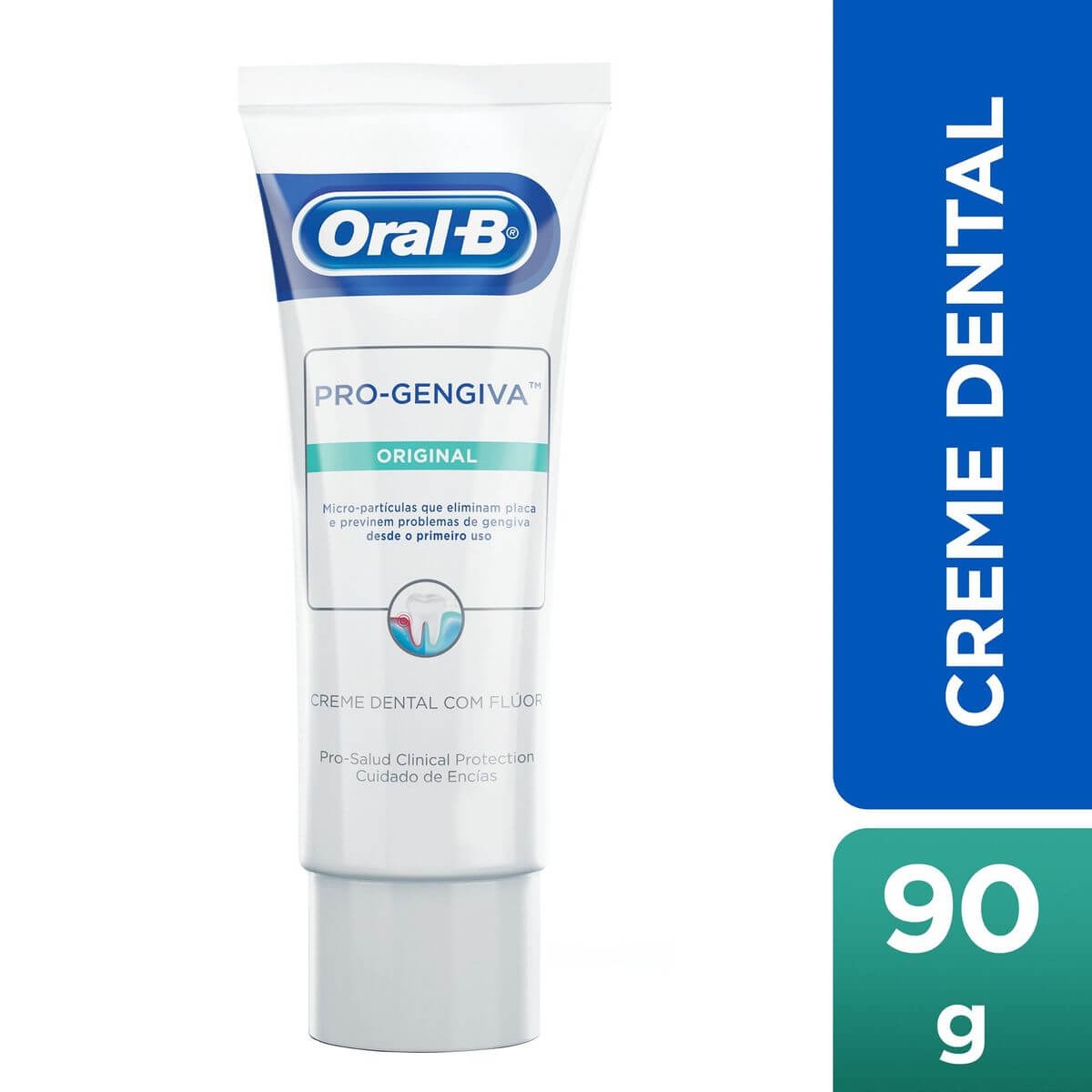 Pasta de Dente Oral-B Pro Gengiva Original com 90g Menor preço em Pasta de Dente Oral-B Pro Gengiva Original com 90g
