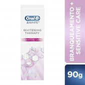Pasta de Dente Oral-B 3D White Whitening Terapy Sensitive Care com 90g